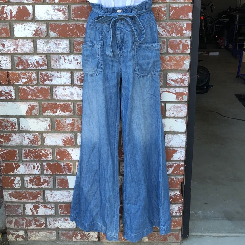 Anthropology high waisted pants